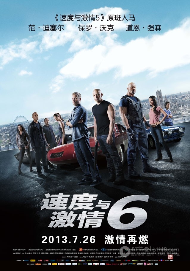 [速度与激情6][加长版][BD-720P-RMVB][英语中字][豆瓣7.6分][1.3GB][2013]