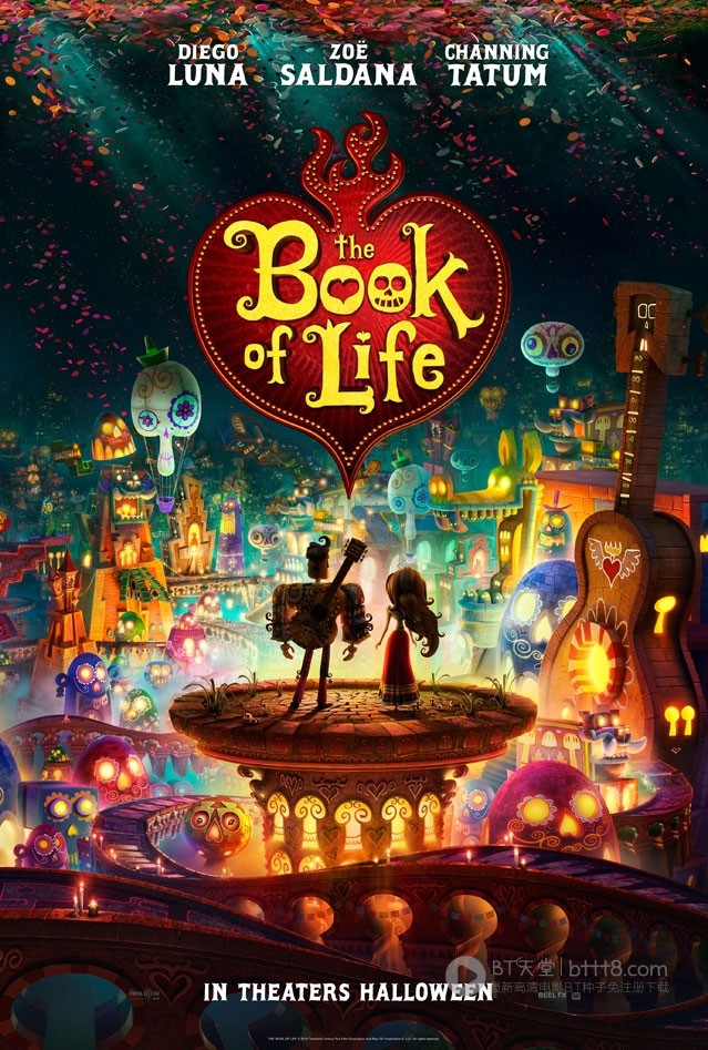 [生命之书][HD-720P/1080P-MP4][英语中字][豆瓣7.6分][1.7GB/3.0GB][2014]