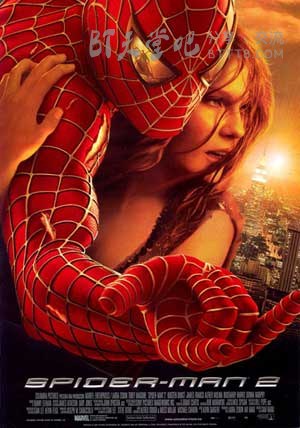 [蜘蛛侠2][BD-720P-MP4][英国双语中字][豆瓣7.1分][2.1GB][2004]