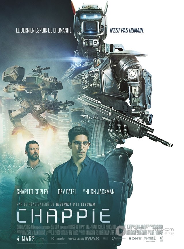 [超能查派][BD-720P/1080P-MP4][英语特效中字][豆瓣7.2分][2.1GB/5.0GB][2015]