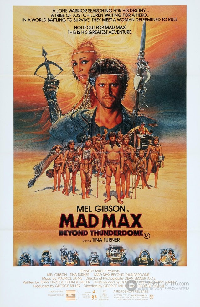 [疯狂的麦克斯3][BD-720P-MKV][英语中字][豆瓣6.5分][3.0GB][1985]