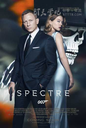 [007：幽灵党][BD-720P/1080P-MP4][英语特效中字][豆瓣6.2分][3.1GB/7.3GB][2015]