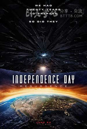 [独立日：卷土重来][BD-720P/1080P-MP4][英国双语特效中字][豆瓣5.7分][2.6GB/6.0GB][2016]