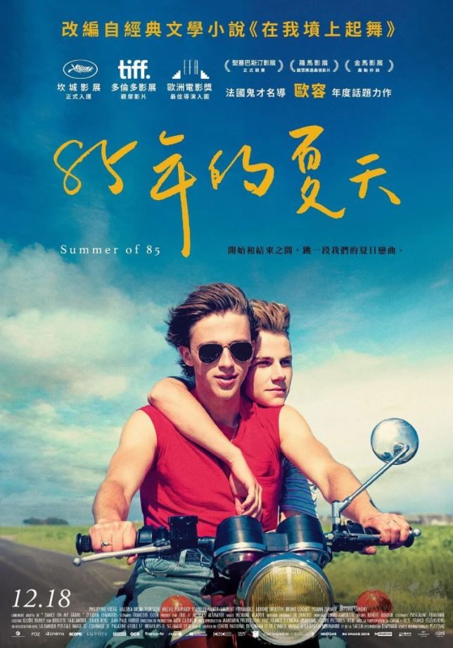 2020年法国比利时6.9分剧情片《85年盛夏》BD中字